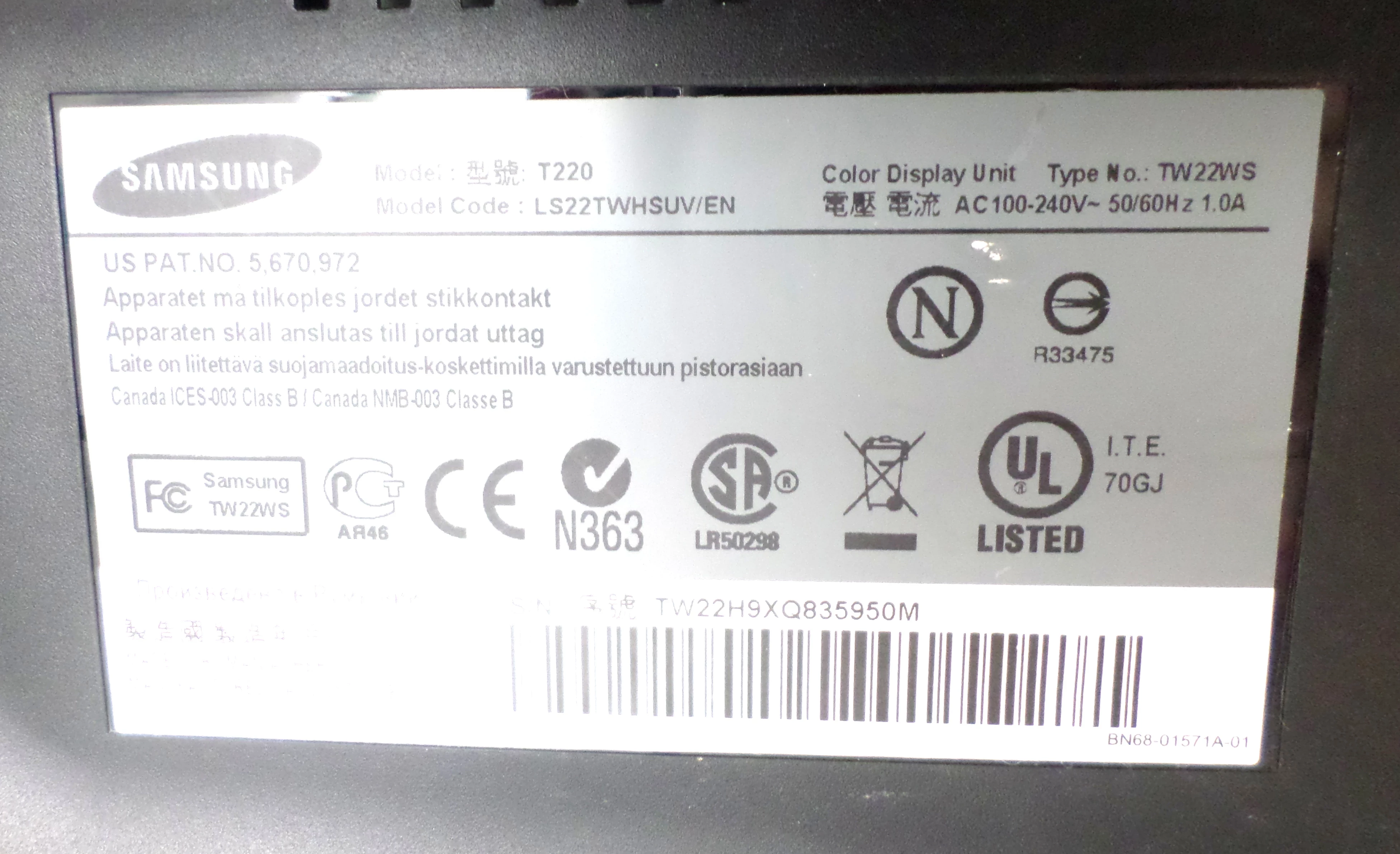 monitor-samsung-t220-22-typ-matrycy-tn