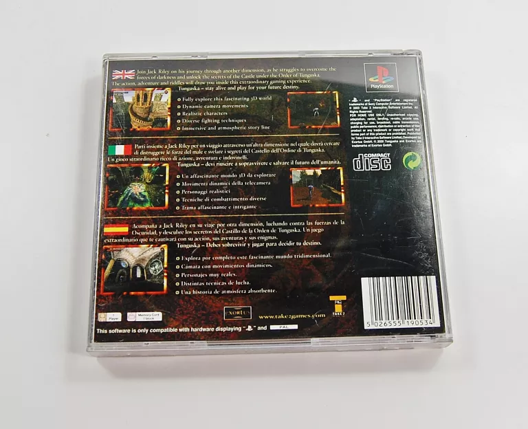 GRA PS1 TUNGUSKA LEGEND OF FAITH/STAN:IGŁA