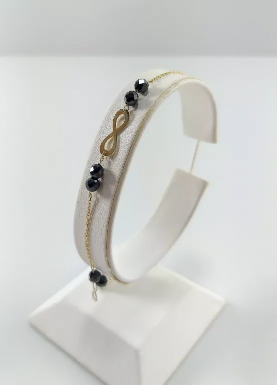 nowa-zlota-bransoletka-infinity-333-195cm-168g-material-15835-2