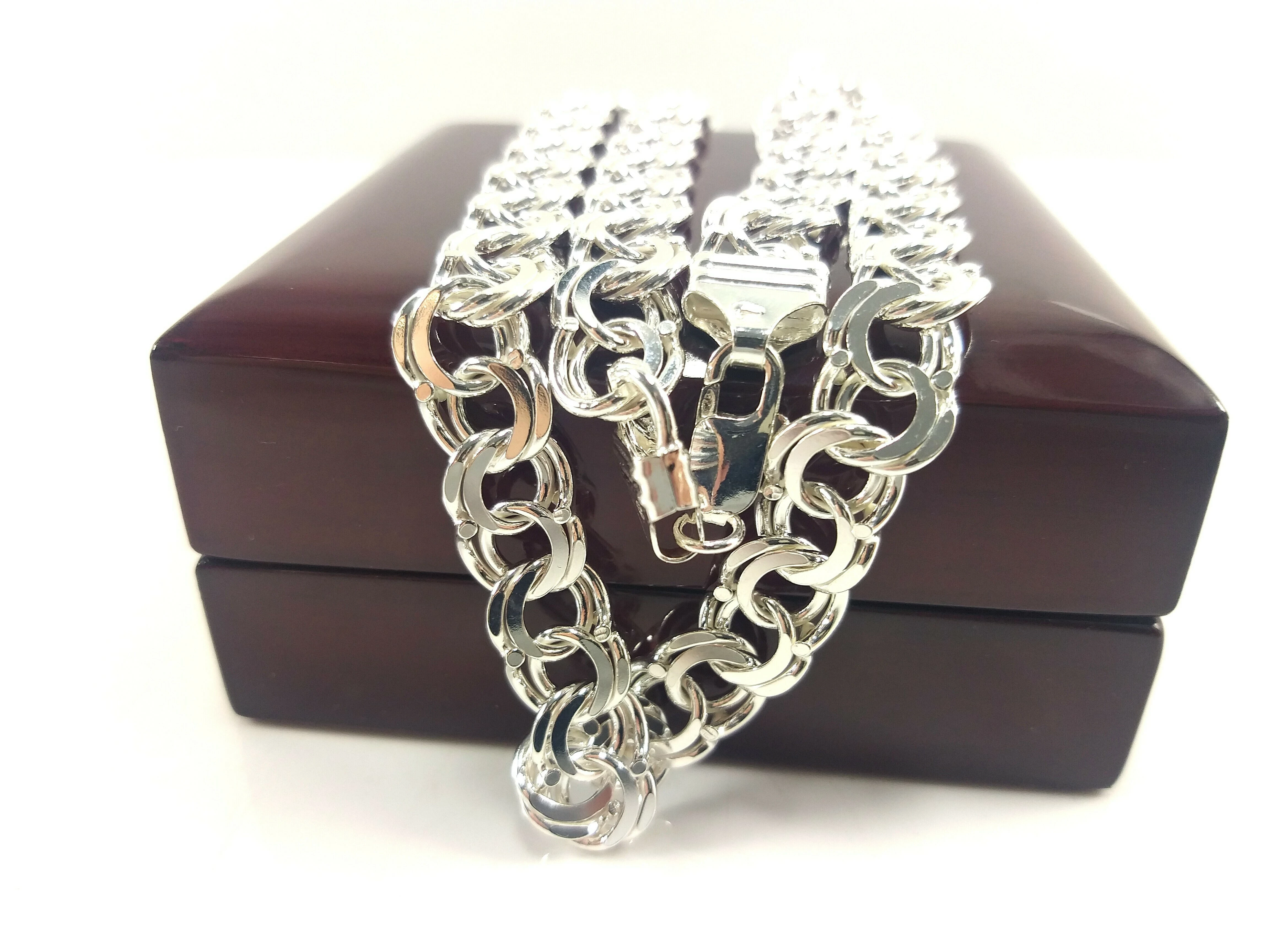 nowy-srebrny-bialy-lancuch-garibaldi-55cm-6830g-ean-gtin-5903772113235