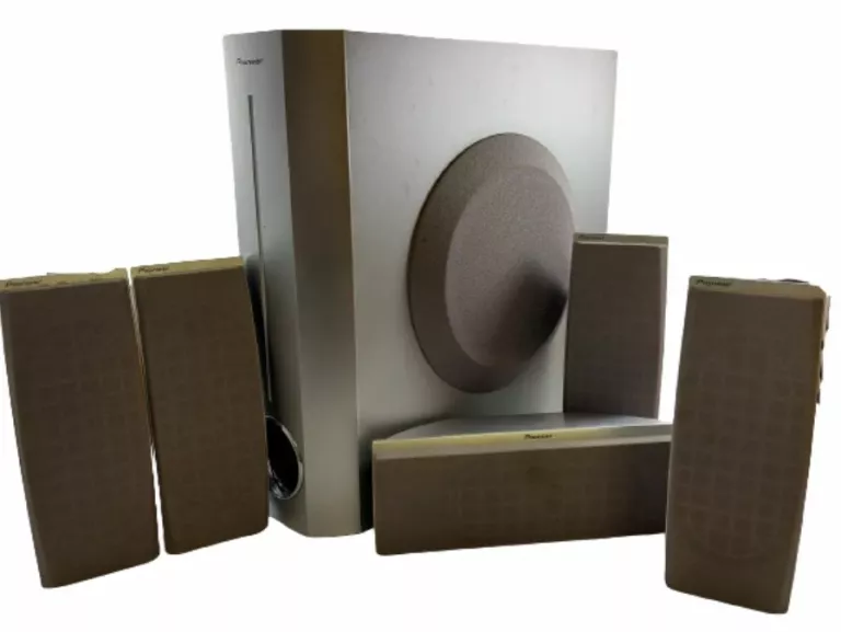 SUBWOOFER + 5 GŁOŚNIKÓW PIONEER S-DV222