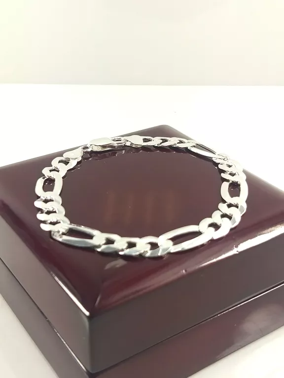 nowy-srebrny-bialy-komplet-figaro-55cm-22cm-4930g-dlugosc-calkowita-5500