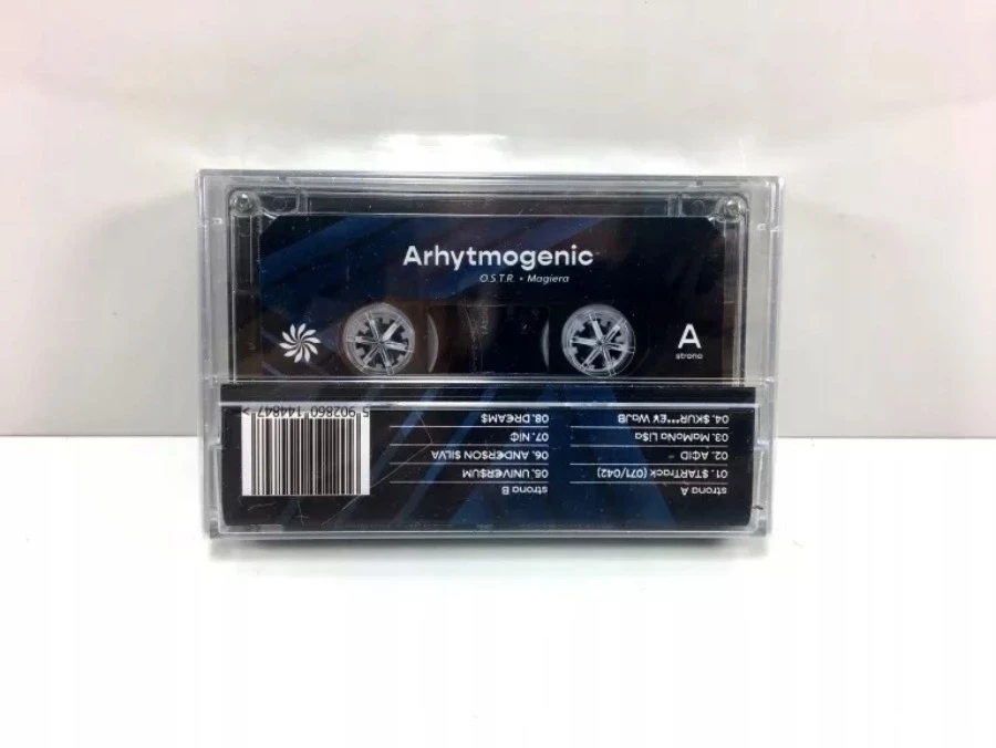 kaseta-arhytmogenic-ostr-magiera-folia-stan-uzywany