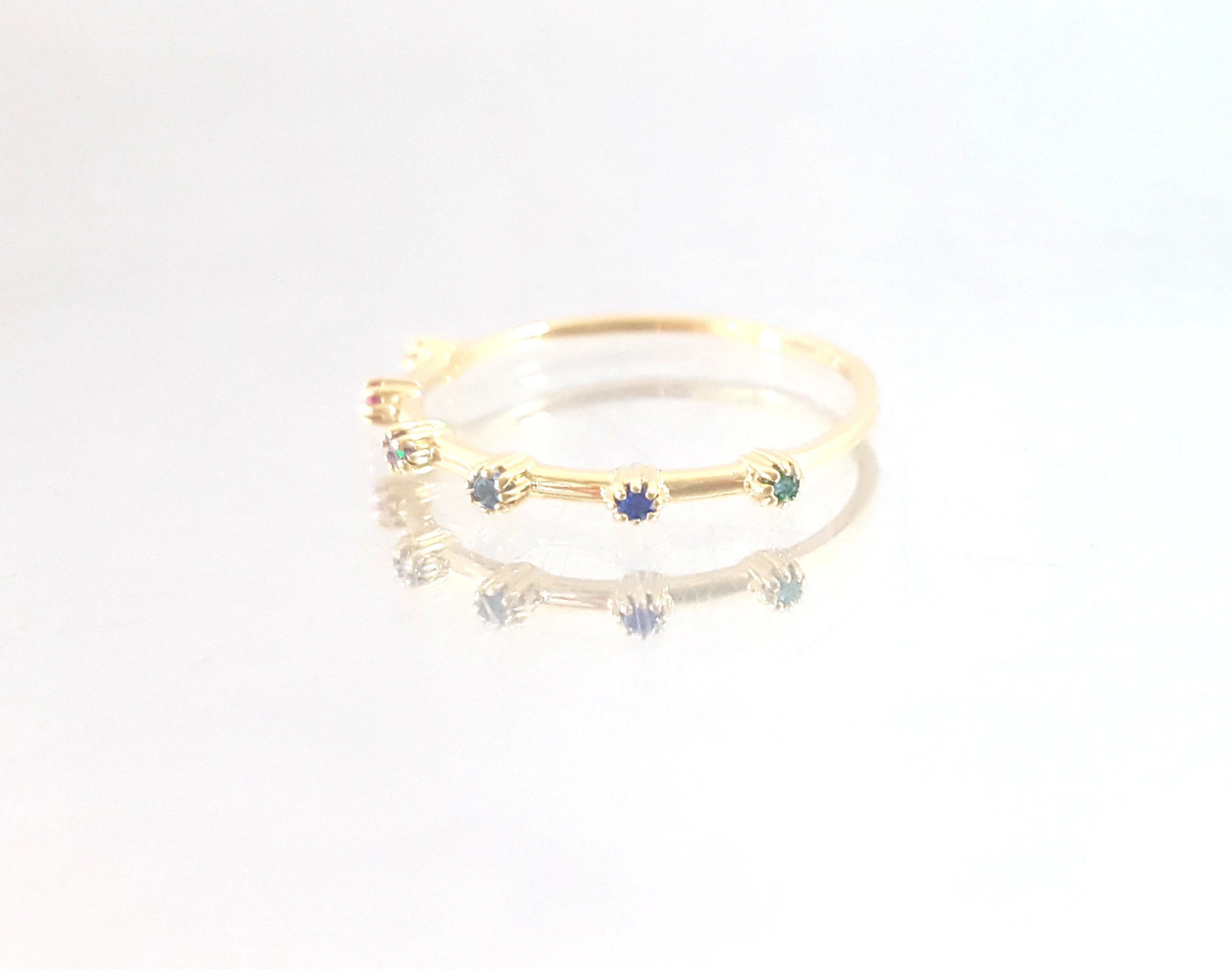 sliczny-zloty-pierscionek-cyrkonia-kolor-585-096g-kamien-inny-kamien