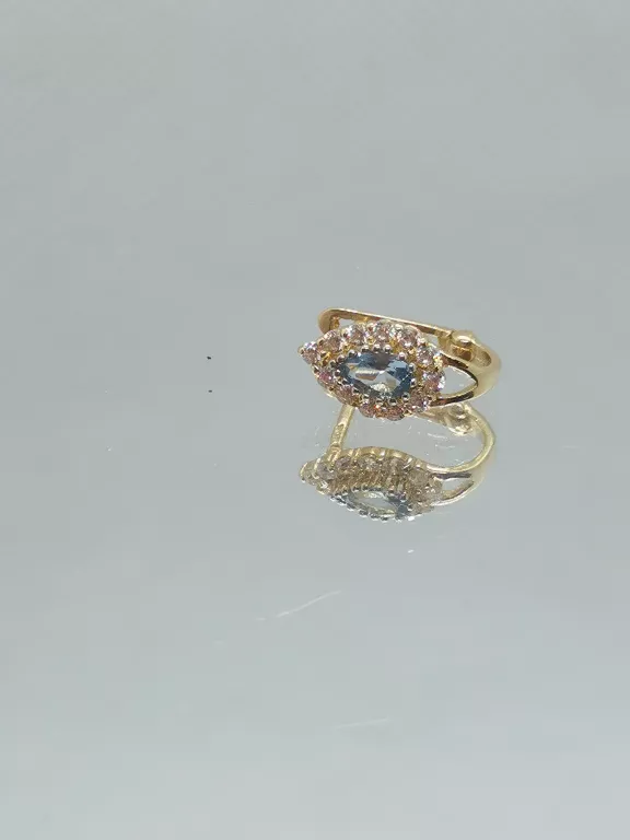 zlote-kolczyki-z-niebieskim-oczkiem-183g585-motyw-brak