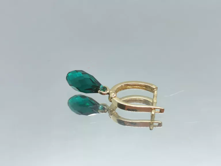 zlote-kolczyki-z-zielona-cyrkonia-234g585-rodzaj-bigla-angielski