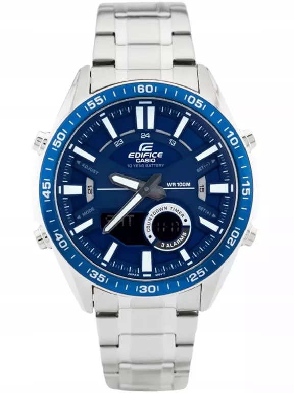 ELEGANCKI ZEGAREK MĘSKI CASIO EDIFICE STAN BDB