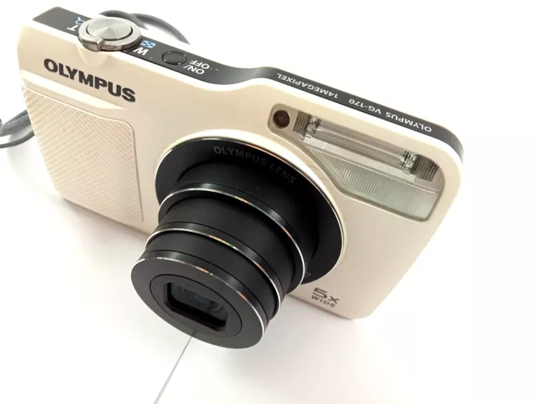 aparat-olympus-vg-170-14mpx-bialy-komplet-jakosc-video-brak-nagrywania