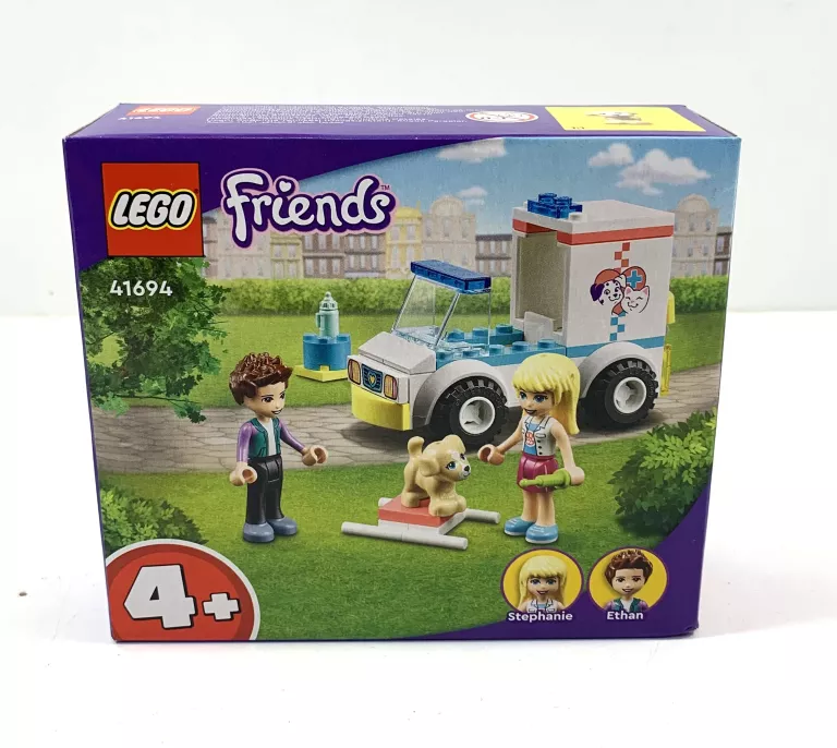 LEGO FRIENDS KARETKA KLINIKI DLA ZWIERZĄTEK 41694