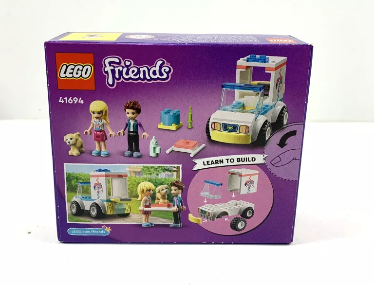 LEGO FRIENDS KARETKA KLINIKI DLA ZWIERZĄTEK 41694