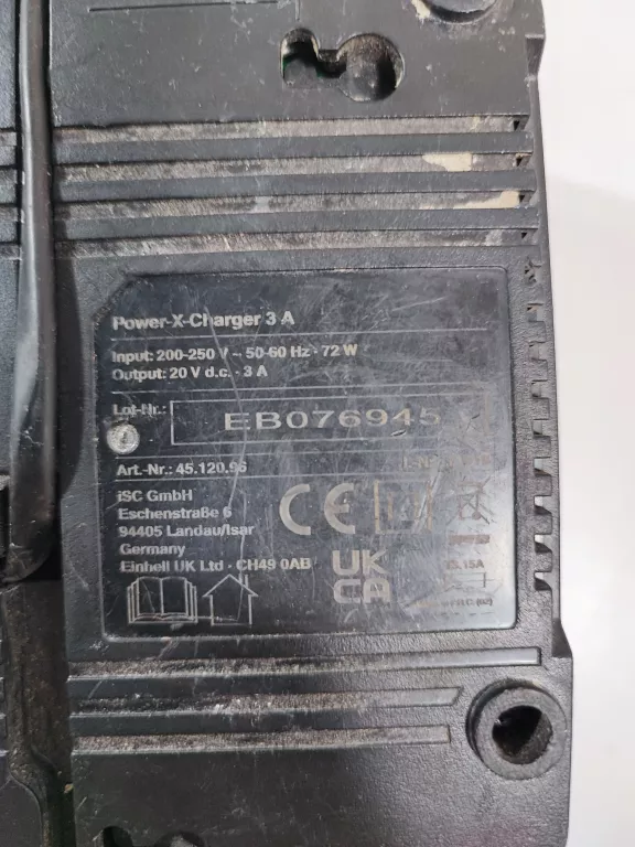 AKUMULATOR+ŁADOWARKA EINHELL 4AH POWERXCHANGE