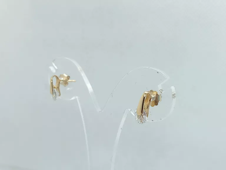 zlote-kolczyki-z-cyrkonia-585-129g-stan-uzywany