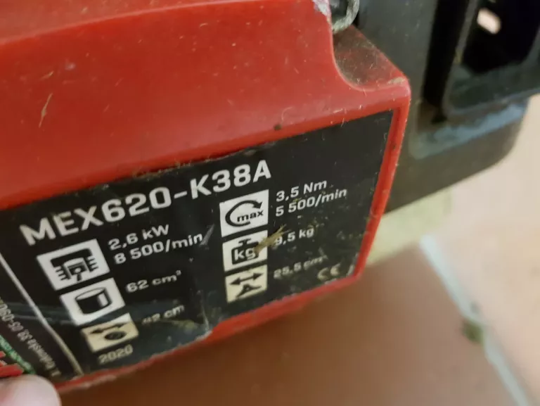 PODKASZARKA SPALINOWA NAC MEX620