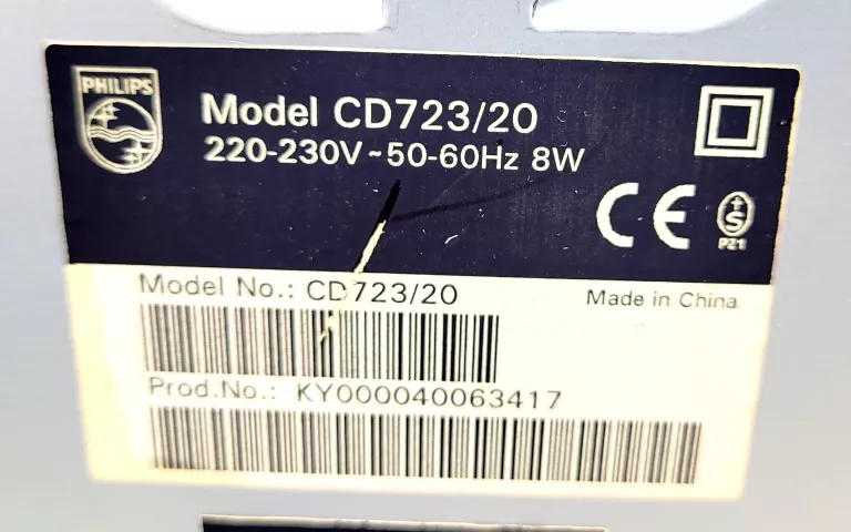 ODTWARZACZ CD PHILIPS CD-723