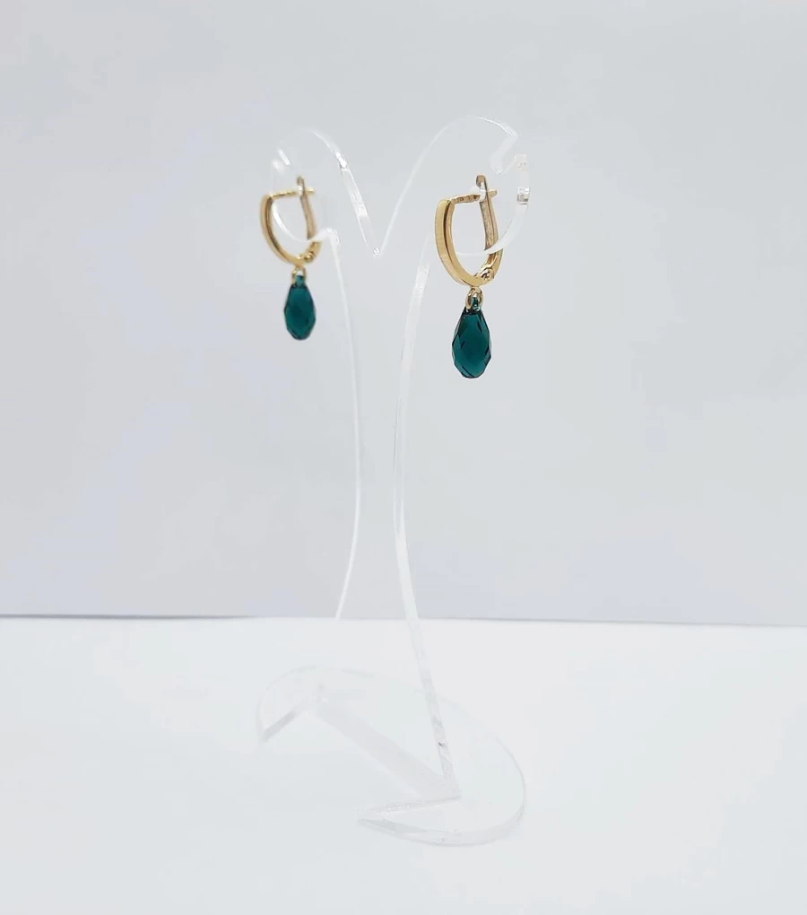 zlote-kolczyki-z-zielona-cyrkonia-585-228-g-material-zloto