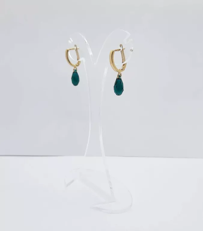 zlote-kolczyki-z-zielona-cyrkonia-585-228-g-material-zloto