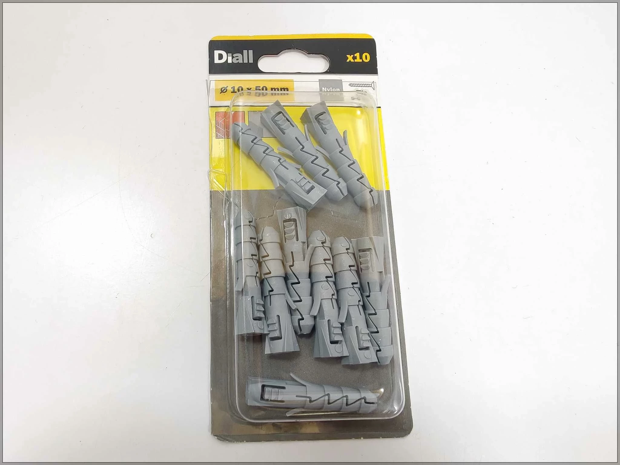 kolki-rozporowe-diall-10x50mm-10szt-stan-uzywany