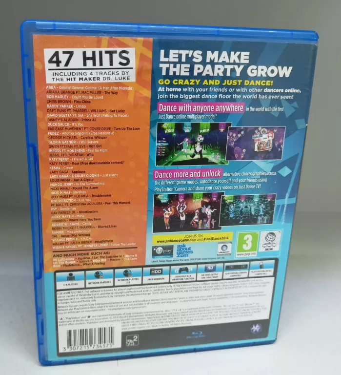 gra-ps4-just-dance-2014-stan-uzywany