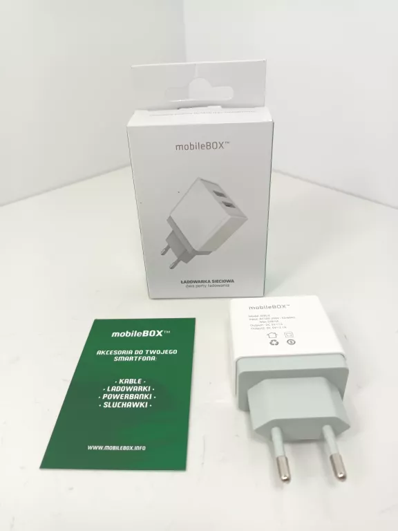 MOBILEBOX USB- ŁADOWARKA SIECIOWA KOSTKA