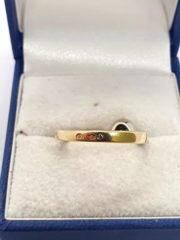 ZŁOTY PIERŚCIONEK Z BRYLANTEM PR585 0,077CT