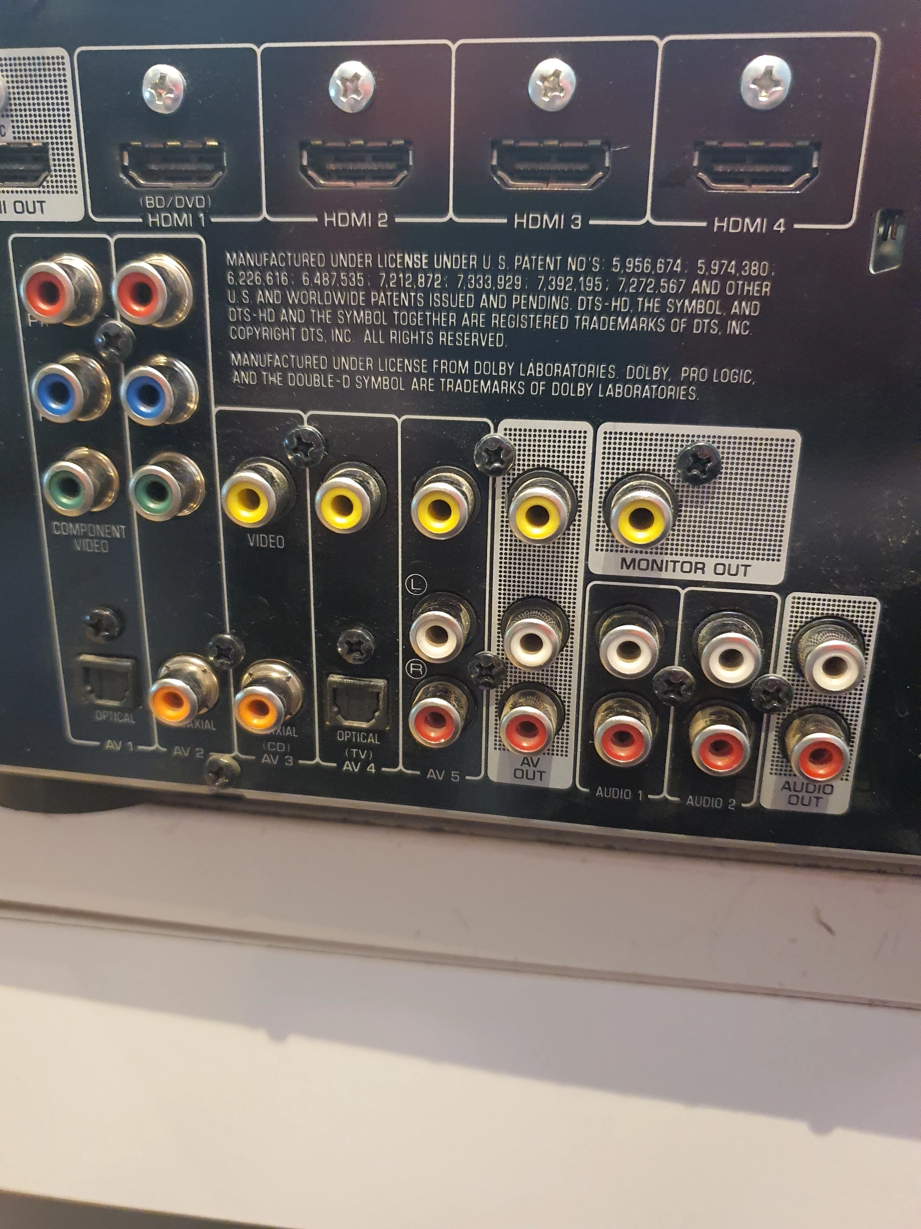 amplituner-yamaha-rx-v375-uszkodzony-model-inny