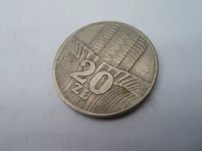 MONETA 20 ZŁ 1976