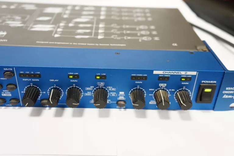 CROSSOVER SAMSON S 3 WAY STEREO ZWROTNICA | Procesory dźwięku