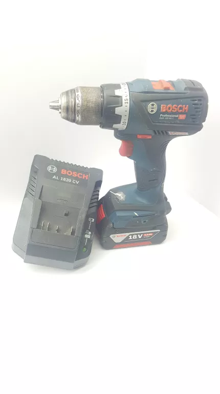 WKRĘTARKA BOSCH GSR 18V-60C + ŁADOWARKA