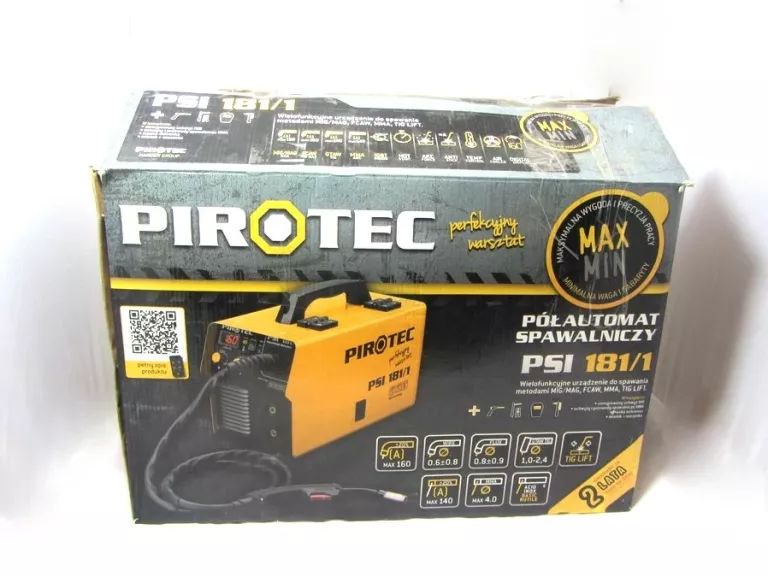 PÓŁAUTOMAT SPAWALNICZY PIROTEC PSI 181/1