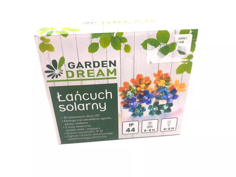 ŁAŃCUCH SOLARNY GARDEN DREAM LED