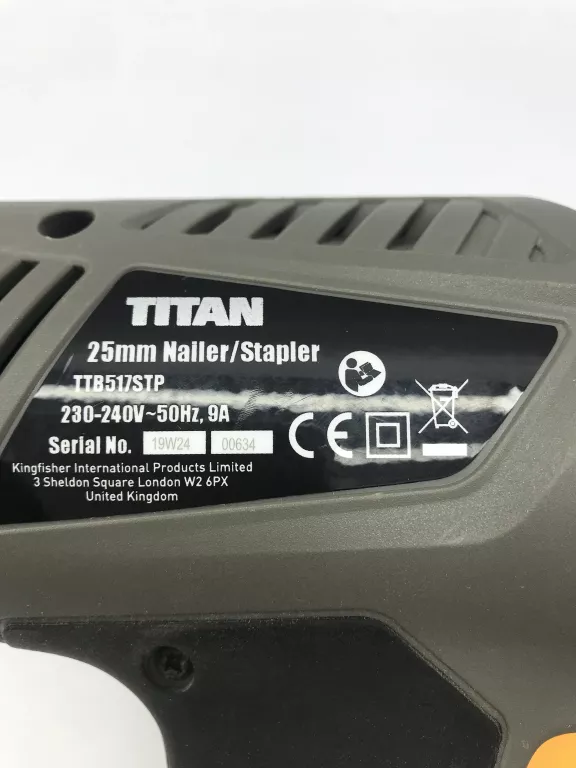 GWOŹDZIARKA TITAN TTB517STP