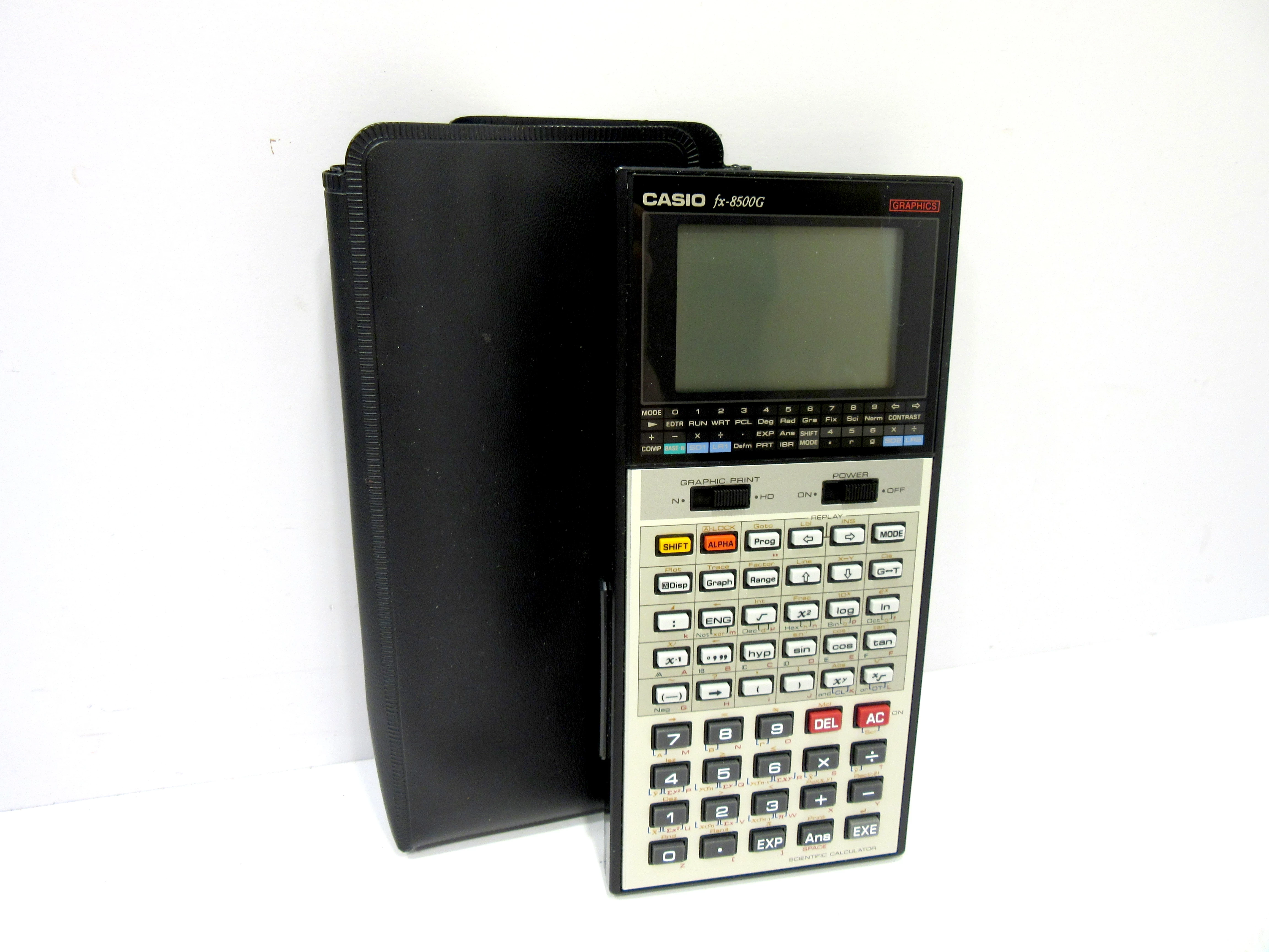 Calculatrice Casio FX8500G Vintage - Collection, état Pour Pièces Ou Réparation