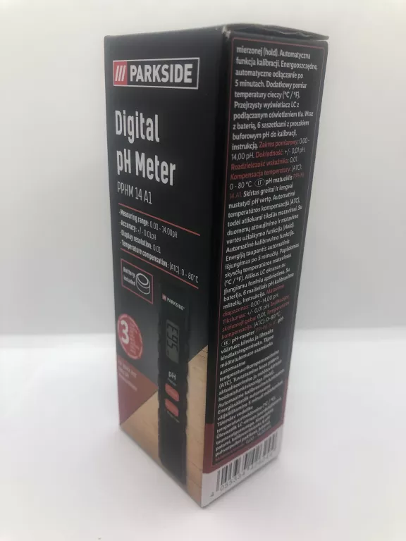 PARKSIDE PH METER PPHM 14 A1 Testy Loombard.pl