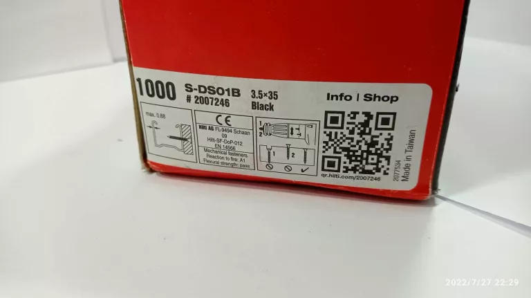 ŚRUBA TN 35X3,5MM (1000 SZT.) HILTI