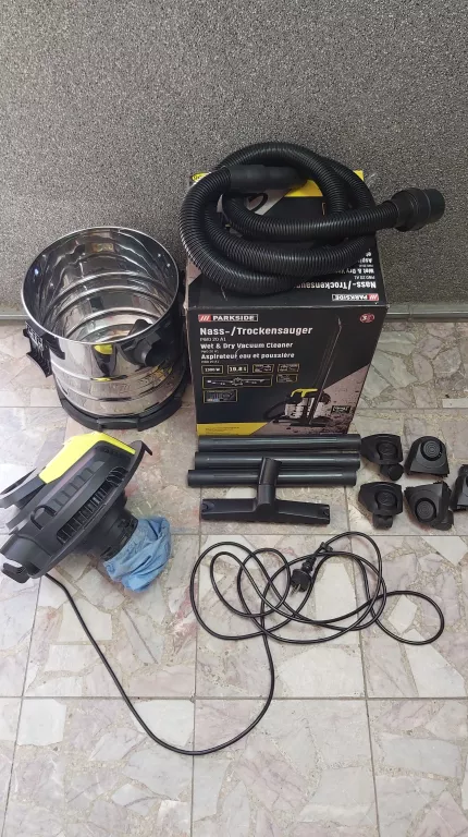 ODKURZACZ PRZEMYSŁOWY PARKSIDE PWD 20 A1 1300W