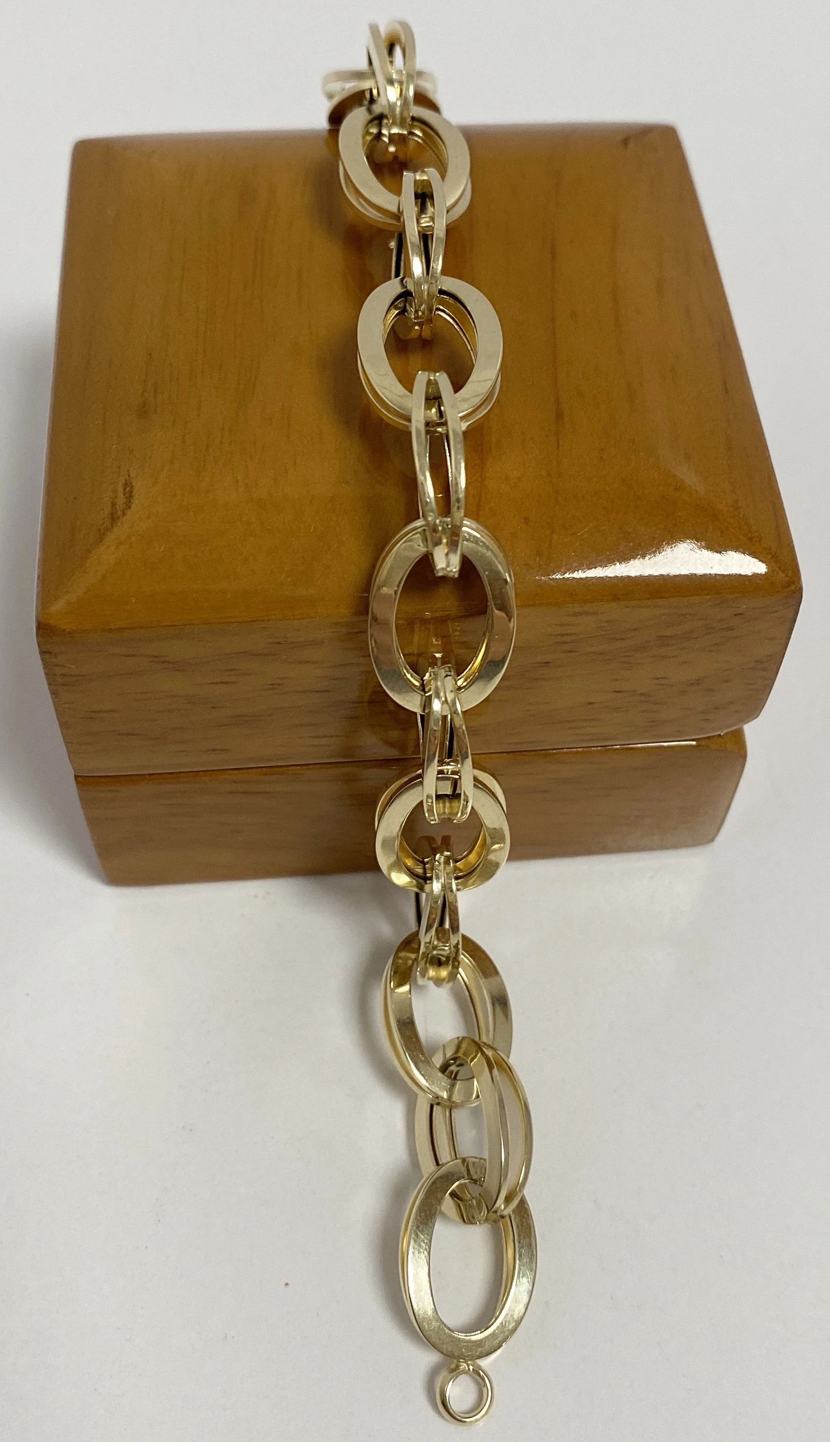 zlota-bransoletka-duze-oczka-ct585-marka-inna-marka