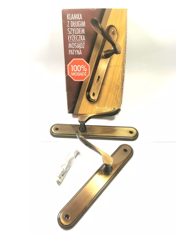 klamka-z-dlugim-szyldem-lyzeczka-mosiadz-platyn-krzywoustego-60-szczecin