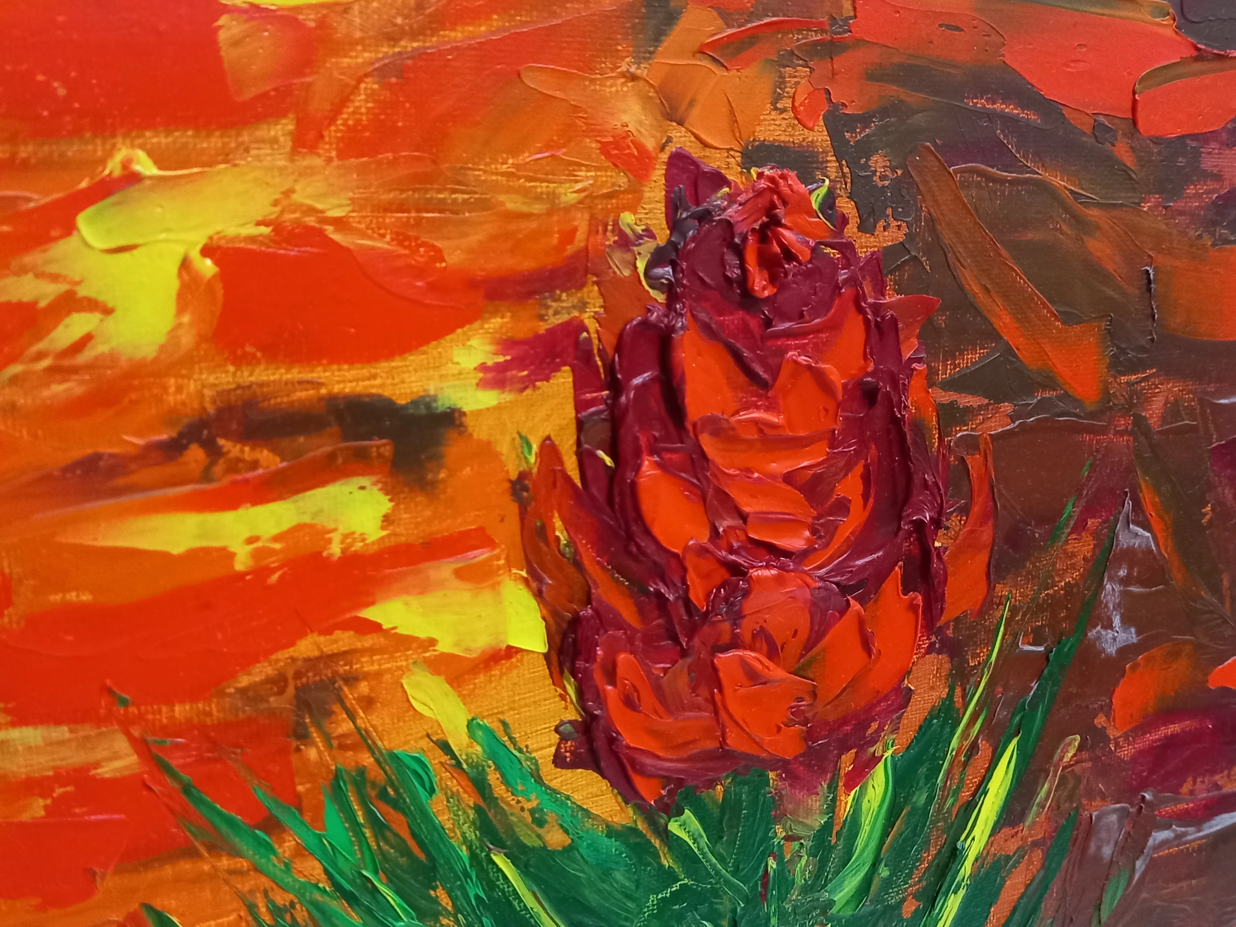 obraz-plotno-krol-krzysztof-pt-krolewski-kwiat-technika-wykonania-olej