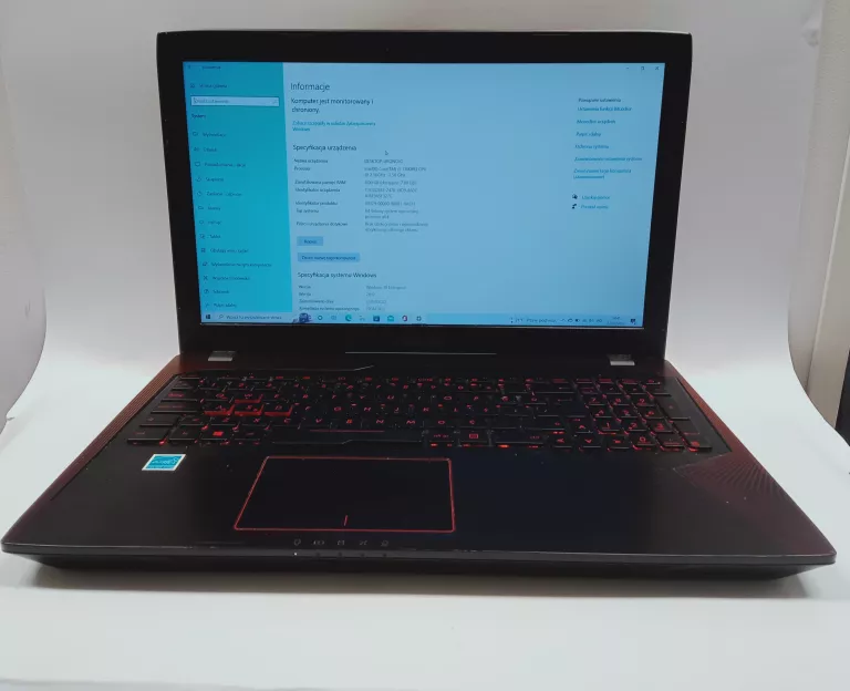 LAPTOP ASUS FX553V WIN10/I5/1TBHDD+128GBSSD/8RAM