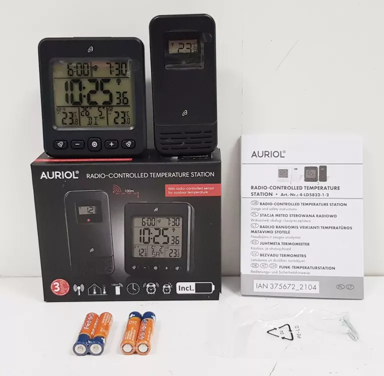 STACJA POGODOWA AURIOL 4-LD5832-2