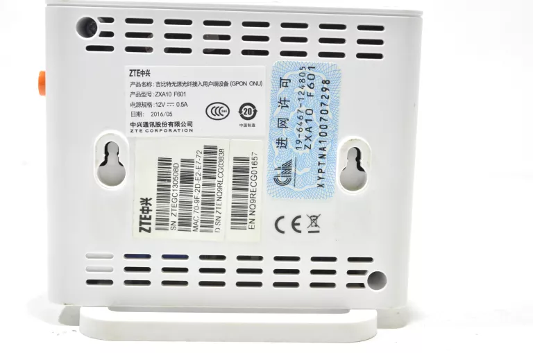 ROUTER ZTE ZXHN F601