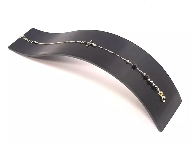 nowa-bransoletka-krzyzyk-czarna-cyrkonia-333-164g-rodzaj-2205-2