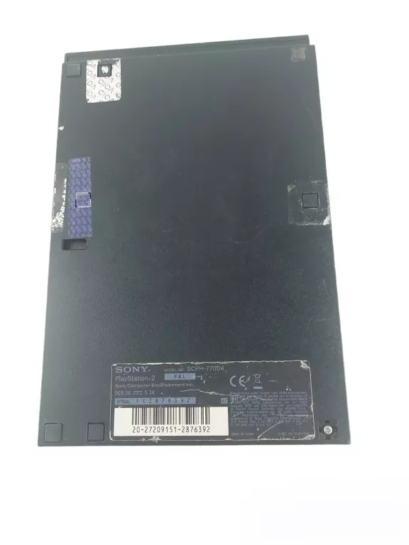 KONSOLA PS2 SLIM (SCPH-7704) + PAD + 7 GIER