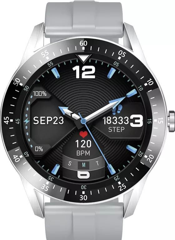 JAYTECH SWS 11 SMARTWATCH 46 MM UNI SREBRNY