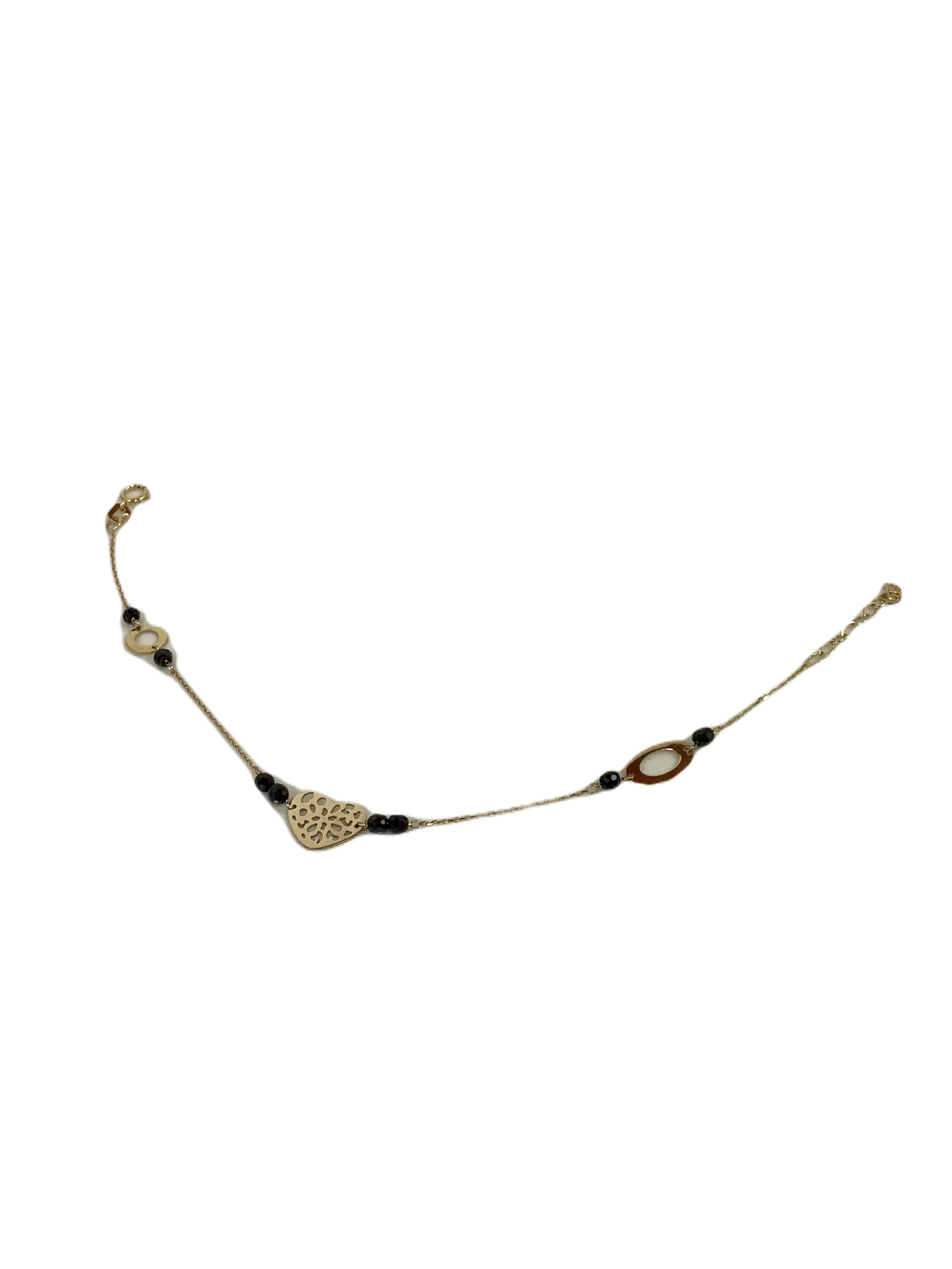 nowa-bransoletka-serce-azur-cyrkonie-czarne-585-dlugosc-calkowita-1900