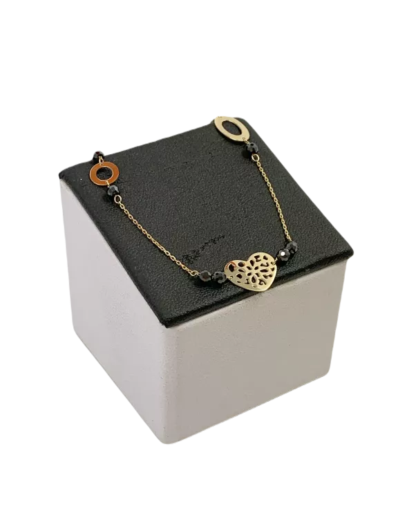 nowa-bransoletka-serce-azur-cyrkonie-czarne-585-rodzaj-2205-2