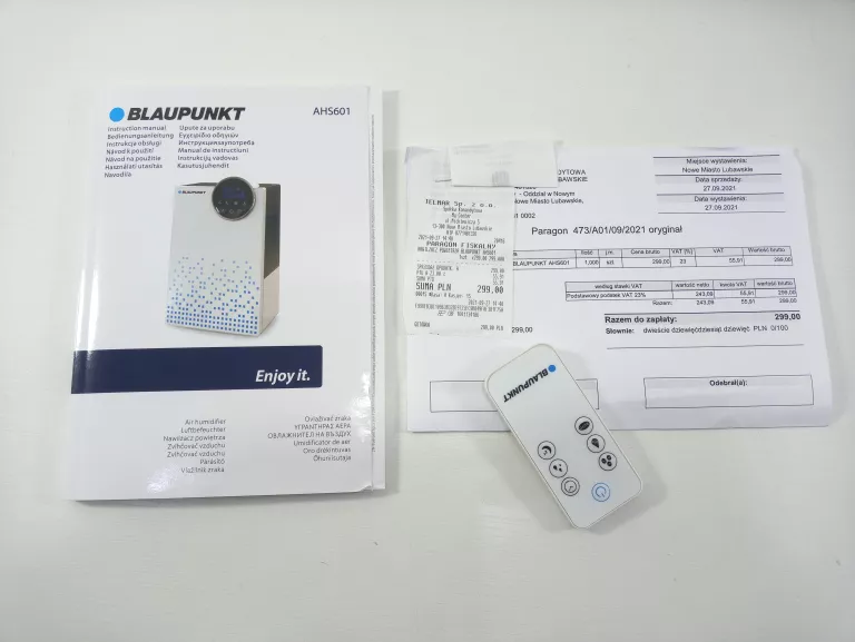 NAWILZACZ POWIETRZA BLAUPUNKT AHS601