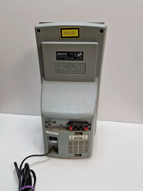WIEŻA STEREO CD RADIO KASETY MEDION MD4096 + PILO