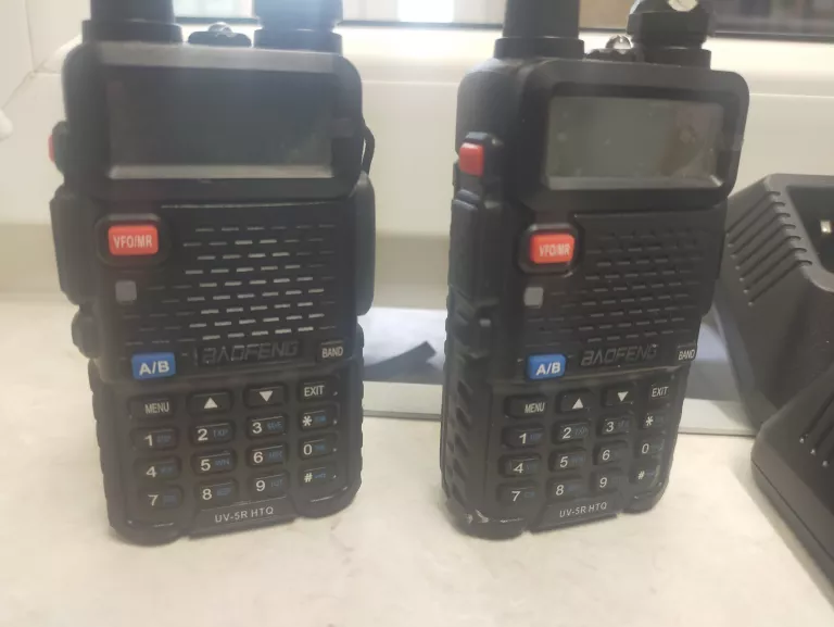 ZESTAW 2 SZT BAOFENG UV-5R HTQ +ŁADOWARKI