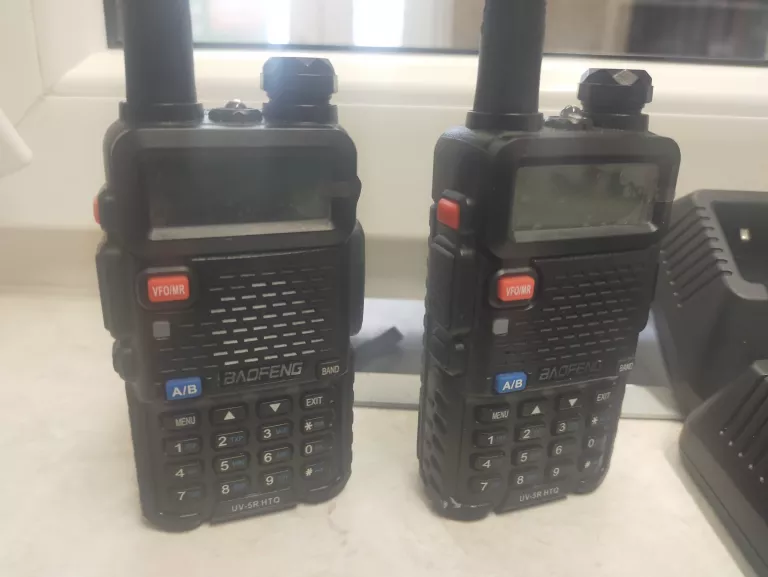 ZESTAW 2 SZT BAOFENG UV-5R HTQ +ŁADOWARKI